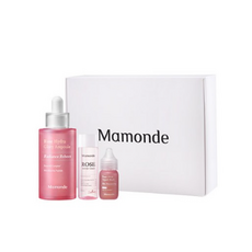 마몽드 로즈 하이드라 글로리 앰플 50ml + 로즈워터 토너 25ml + 로즈 PHA 리퀴드 마스크 15ml 세트