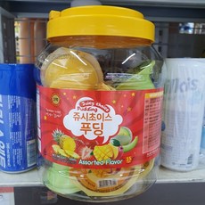 쥬시초이스 푸딩 맛있는간식 아이간식 대용량 1통