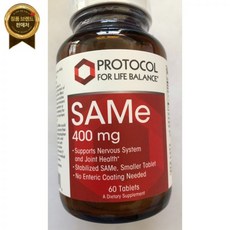 Protocol for Life Balance SAM-e 400mg, 1개