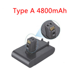 청소기배터리 다이슨 DC35 DC45 용 22.2V 8800mAh 타입 A/B 리튬 이온 진공 배터리 Nwe DC31 동물, 01 A 4800mAh, A타입 4000mAh 1개