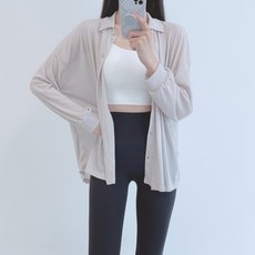 여름롱셔츠