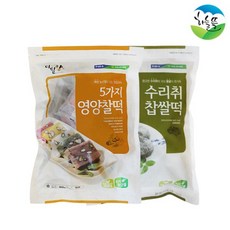 디딜향 2종 떡세트 총40개입(영양찰떡+수리취찹쌀떡), 단품