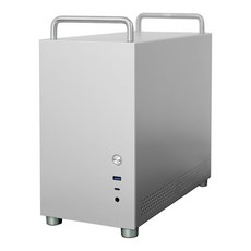손잡이가 있는 소형 Matx 마더보드 컴퓨터 케이스 Type-c USB 3.0 PC용 HD 호환 오디오, ATX