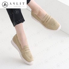 애슬릿 애슬릿 메쉬 니트 페니 스트랩 여성 슬립온 운동화 (7371012)