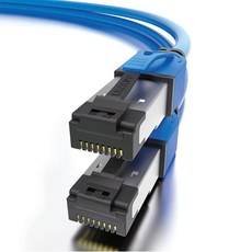 Cat8 RJ45 FTP 툴 프리 이지 키스톤 잭, 26AWG 블루_26AWG - 01ft