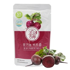 유기농 레드비트즙 물 넣지 않은 NFC착즙 80ml x 30포