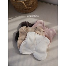 신생아워머 외출복 아기 신생아 겨울 피카부 후리스 조끼