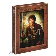 호빗:뜻밖의여정 (5Disc 확장판) (2D+3D) : 블루레이