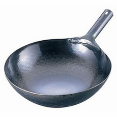 무쇠웍 궁중팬 야마다 공업소 철 타출 한손 중식웍 냄비 판 두께 16mm 300 ATY92 일본매장상품