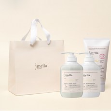 제이멜라 페이보릿 퍼퓸 바디케어 3종 세트 (바디워시+바디로션+바디스크럽), 블루밍피오니, 1개