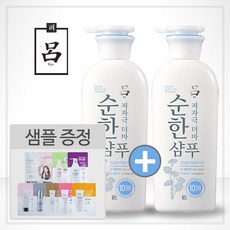 려 순한 저자극 더마 샴푸(지성)400ml+400ml, 2개