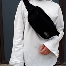 Stussy 스투시 허리 가방 다기능 힙색 대용량 메신저 가방 p24440