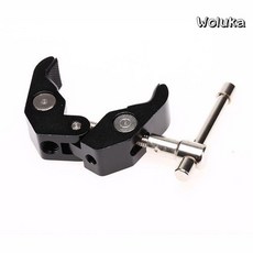 large crab clamp magic arm holds the gripper with LCD screen, Black