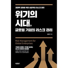 위기의 시대 글로벌 기업의 리스크 관리 : 경쟁력 강화를 위한 성공적인 리스크 관리, 김영식 저, 바른북스