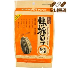[수연중국식품] 중국견과류 해바라기씨 챠챠푸드 해바라기씨(카라멜맛), 1봉