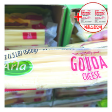 코스트코 ARLA FOODS 고다 슬라이스 치즈 680G + FA이올스압, 1개