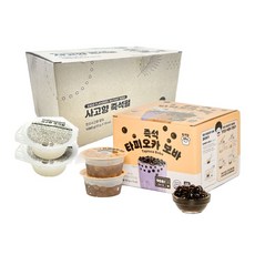 즉석 블랙 보바 컵 펄 60g(12입)+사고향 즉석 컵 펄 60g(18입), 1.8kg, 1개