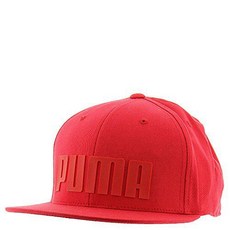 퓨마 캐피탈 110 스냅 백 모자 남자 레드 Puma Capital 110 Snapback Hat Me
