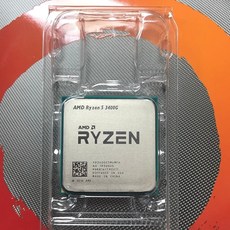AMD Ryzen 5 3400G R5 3400G 3.7 GHz 쿼드 코어 8 스레드 65W CPU 프로세서 YD3400C5M4MFH 소켓 AM4|CPU|, 1개, 단일, 단일