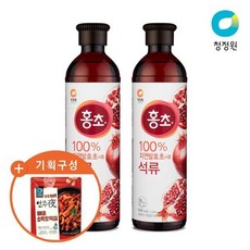 [청정원] 홍초 석류 900ml x 2개+(기획)안주야 매콤소막창떡심(상온), 상세 설명 참조, 상세 설명 참조, 상세 설명 참조