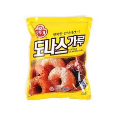 원하프 도너스가루.1kg오뚜기 총알배송, 1kg, 1개