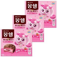 캐치티니핑 몽쉘 스트로베리, 3개, 408g