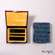 흑녹석 7푼 세트|전각돌|전각석|흑녹요녕석|하나필방
