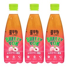 풀무원 브리지톡 피치 블랙티 제로, 350ml, 24개