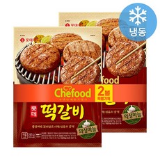 롯데 쉐푸드 떡갈비, 245g, 2개