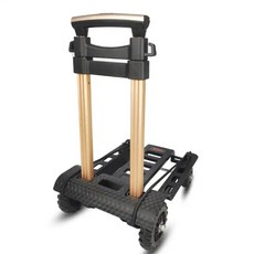 접이식 이동형 캠핑용손수레 끌차 짐차 40kg 적재 캐리어 수레, 토호금알루미늄리프트카개