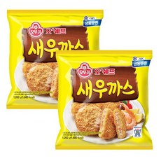 [오뚜기] 오쉐프 새우까스 1200g x 2, 없음, 상세설명 참조