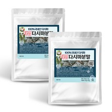 백장생 완도 저염 다시마분말 다시마가루, 300g, 2개