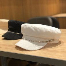 WHYNOT 여성 마도로스캡 해군모자 팔각모 금장 은장 헌팅캡 Ynot-000086581