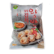 담두잎새만두  푸드웨어 담두 김치왕만두 1.4kg 2개입 8개 