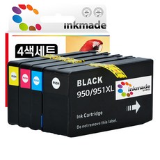 HP950XL HP951XL 호환잉크 4색세트 HP8100 HP8600 HP8610 HP8640 HP8630 HP8660 HP8615 HP8625 HP251DW