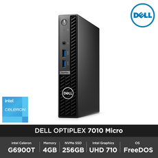 DELL 옵티플렉스 7010 Micro G6900T 4GB 256GB FD - g6900