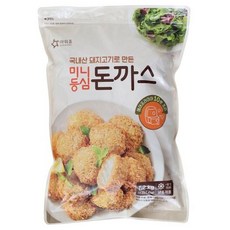 아워홈 미니 등심 돈까스 1.1kg 냉동, 단품
