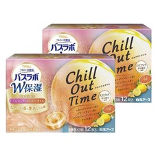 hakugen earth 허즈 바스라보 우루오이 탄산탕 W 보습 칠 아웃 타임 12개입, 540g, 2개