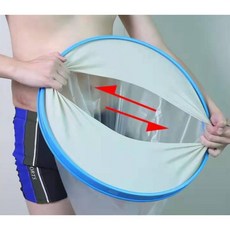 깁스 방수커버 제왕절게 허리 포경 수술 엉덩이 치질 목욕 보조 용품, S 체중 20-35kg, 1개