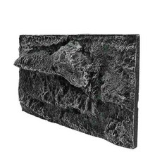 테라리움 배경 파충류 탱크 바위 벽장식 장식, 1. Dark Green, 1개