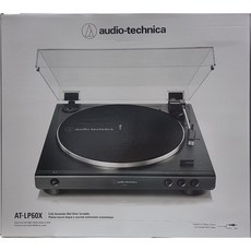 오디오테크니카 턴테이블 AT-LP60X 블랙