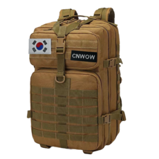 씨엔와우 사나이 여행 군용 헬스 등산 초대용량45L 백팩