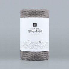 가성비가브랜드다 더 도톰한 일회용 수세미, 80개, 1개
