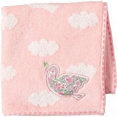 [인터 모드 유진구 리버티 아트 패브릭] 여성 타올 손수건 작은 새 19105119A 핑크 일본 25cm × 25cm (FR