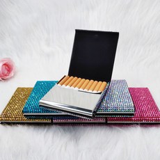 풀필립 여성 담뱃갑 10수트 커버 케이스 그물레드 크리에이티브 슬림 담뱃갑