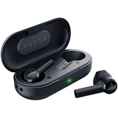 일본직발송 2. RAZER HAMMERHEAD TRUE WIRELESS 무선 이어폰 게이밍 이어폰 초저지연 접속 BLUETOOTH5. 0, One Size, 1 저지연 60ms · 블랙