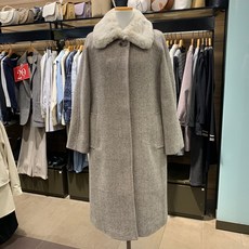 프렌치캣레드퍼장식코트q85dbc040