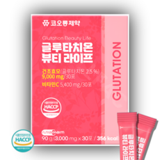 코오롱 글루타치온 뷰티라이프 3000mg x 30포 건조효모 비타민C 9000mg, 1개, 30정