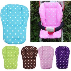 의자 아기 유모차 좌석 유모차 쿠션 유모차 부드러운 매트리스 캐리지 패드 매트 액세서리|Seat Liners|, 1개, red, 단일