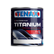 테낙스 티타늄 나이프 그레이드 1L / 비닐에스터 고강도 접착제 졸리컷 마감 타일 보수 / tenax titanium knife grade, 1개